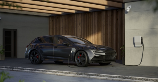 charging electric car